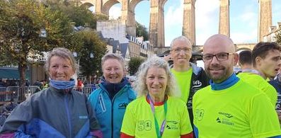 Sarah, Françoise, Susan, Christophe et Lenaick